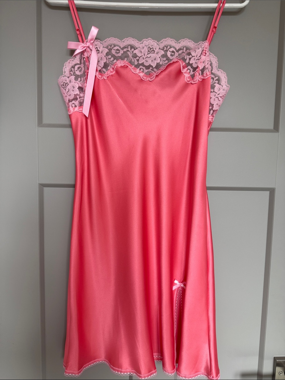 Victoria's Secret Satin Lace-Trim Dream Angels Chemise Slip Final Price Buy Now!